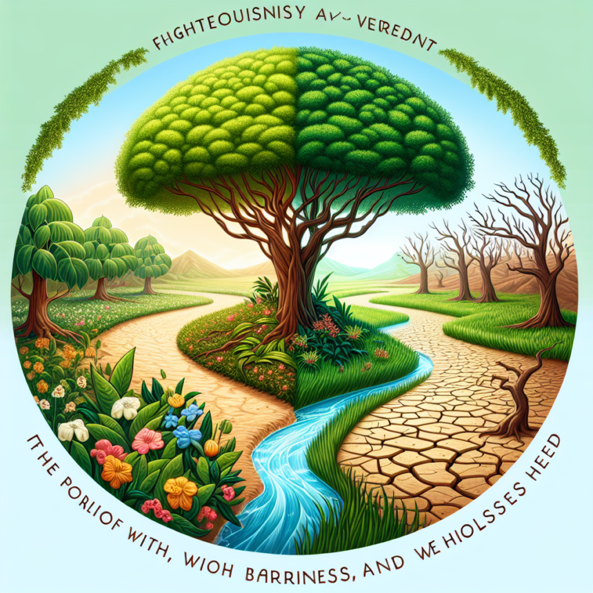 Descubra os Dois Caminhos Transformadores em Salmos 1 para Sua Vida