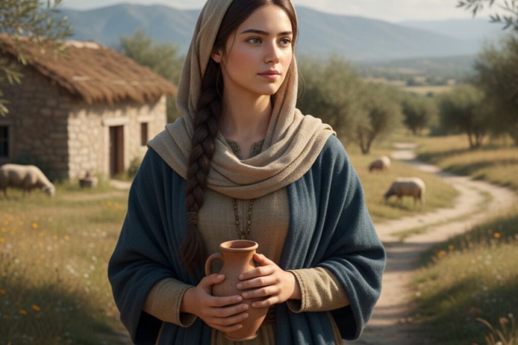 Maria Era uma Camponesa e Quando Jovem Vivia Longe do Centro Religiosos