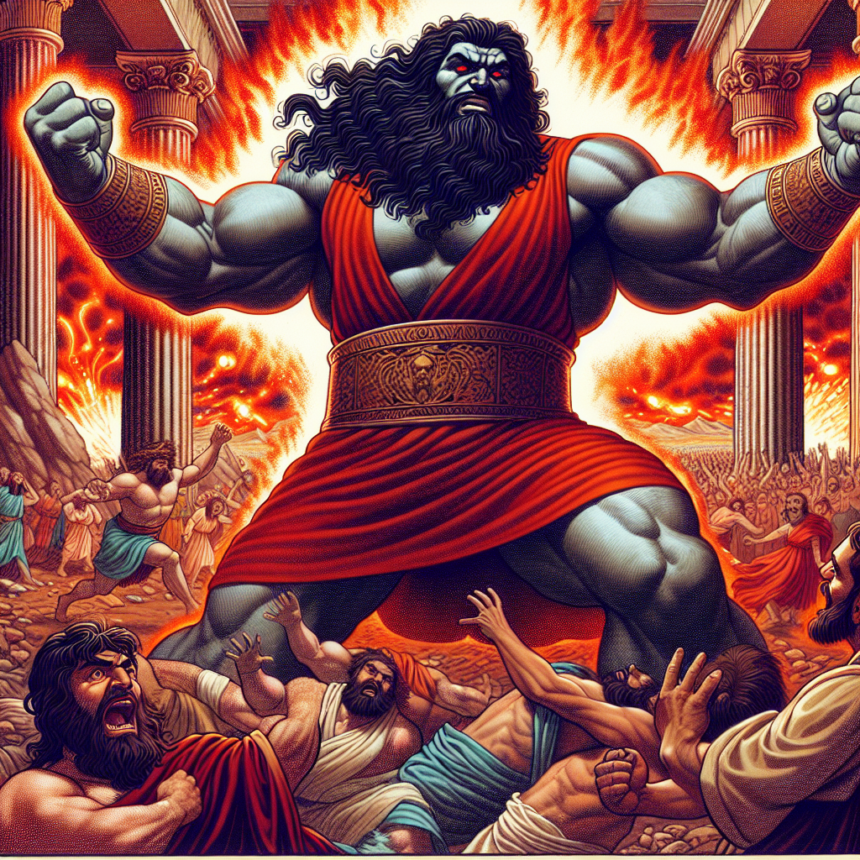 A História de Sansão e Sua Força Extraordinária: Um Legado de Coragem