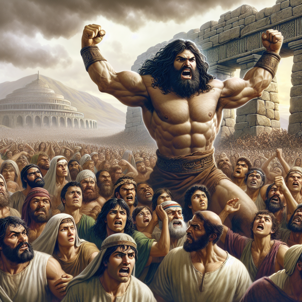 A História de Sansão e Sua Força Extraordinária: Um Legado de Coragem