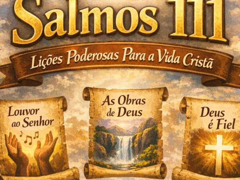Salmos 111: Lições Poderosas Para a Vida Cristã