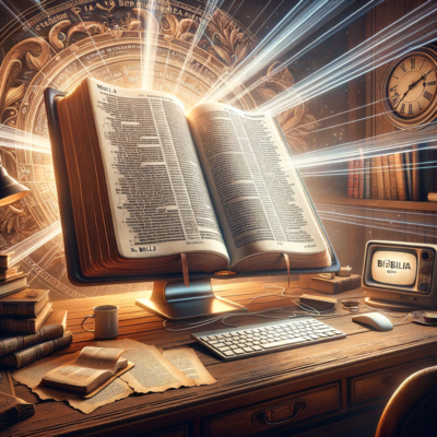 Illustration of Bíblia Online: Leitura, Pesquisa e Estudos Bíblicos em Português