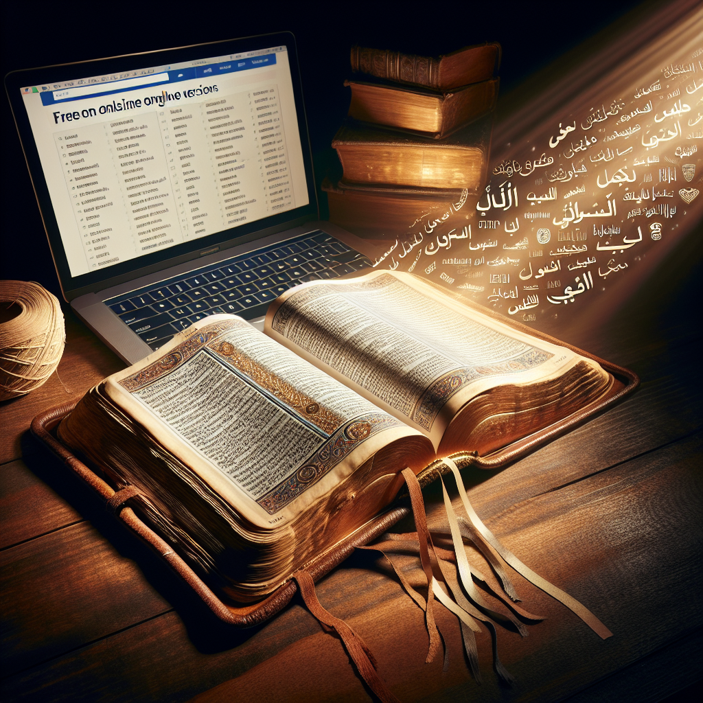 Illustration of Bíblia Sagrada: Traduções, Estudo Bíblico e Versões Online Gratuitas