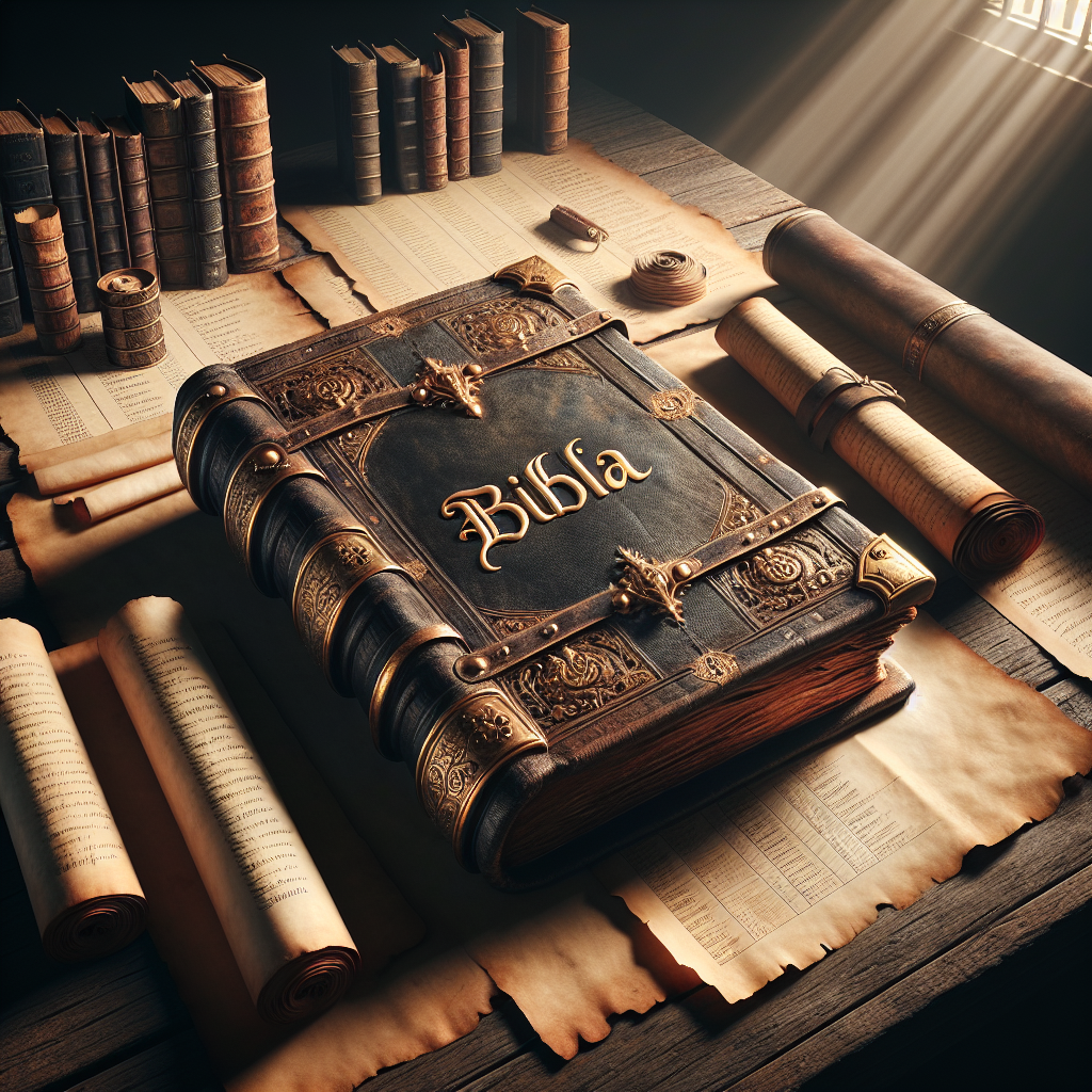 la biblia illustration for Biblia: Guía Completa de Libros, Historia y Enseñanzas