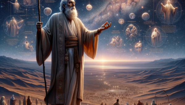 Illustration of Gênesis 12 explicado: o chamado de Abraão e sua promessa