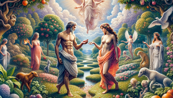 estudo bíblico Gênesis 2 illustration for Gênesis 2 Estudo Bíblico: Criação do Homem e da Mulher