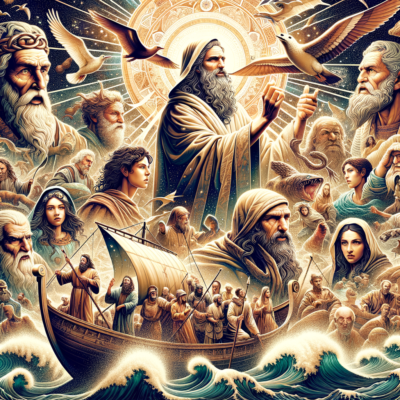 personagens de Gênesis illustration for Gênesis na Bíblia: Principais Personagens e Suas Histórias