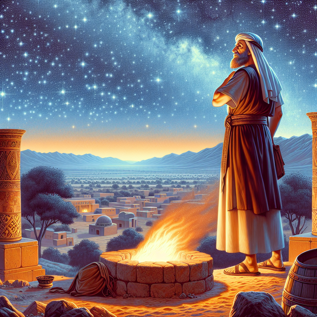 Illustration of História de Abraão em Gênesis: Fé, Promessas e Lições Práticas