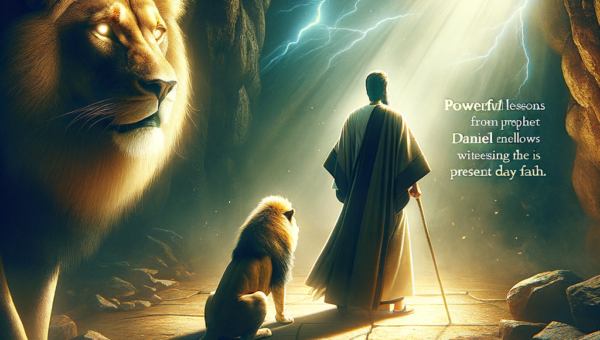 lições do profeta Daniel illustration for Profeta Daniel: Lições Poderosas para Enfrentar os Dias de Hoje