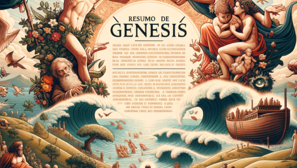 Illustration of Resumo de Gênesis: principais histórias e ensinamentos bíblicos