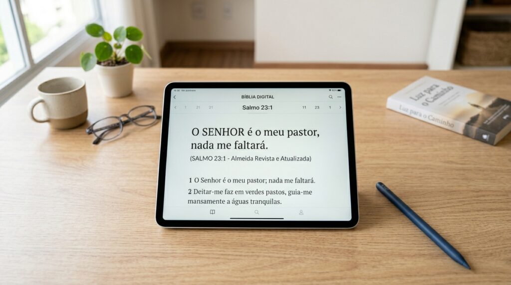 Bíblia Digital A Revolução da Fé na Palma da Mão em 2026