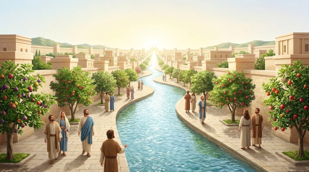 Apocalipse 22: O Rio da Água da Vida e a Promessa da Nova Jerusalém